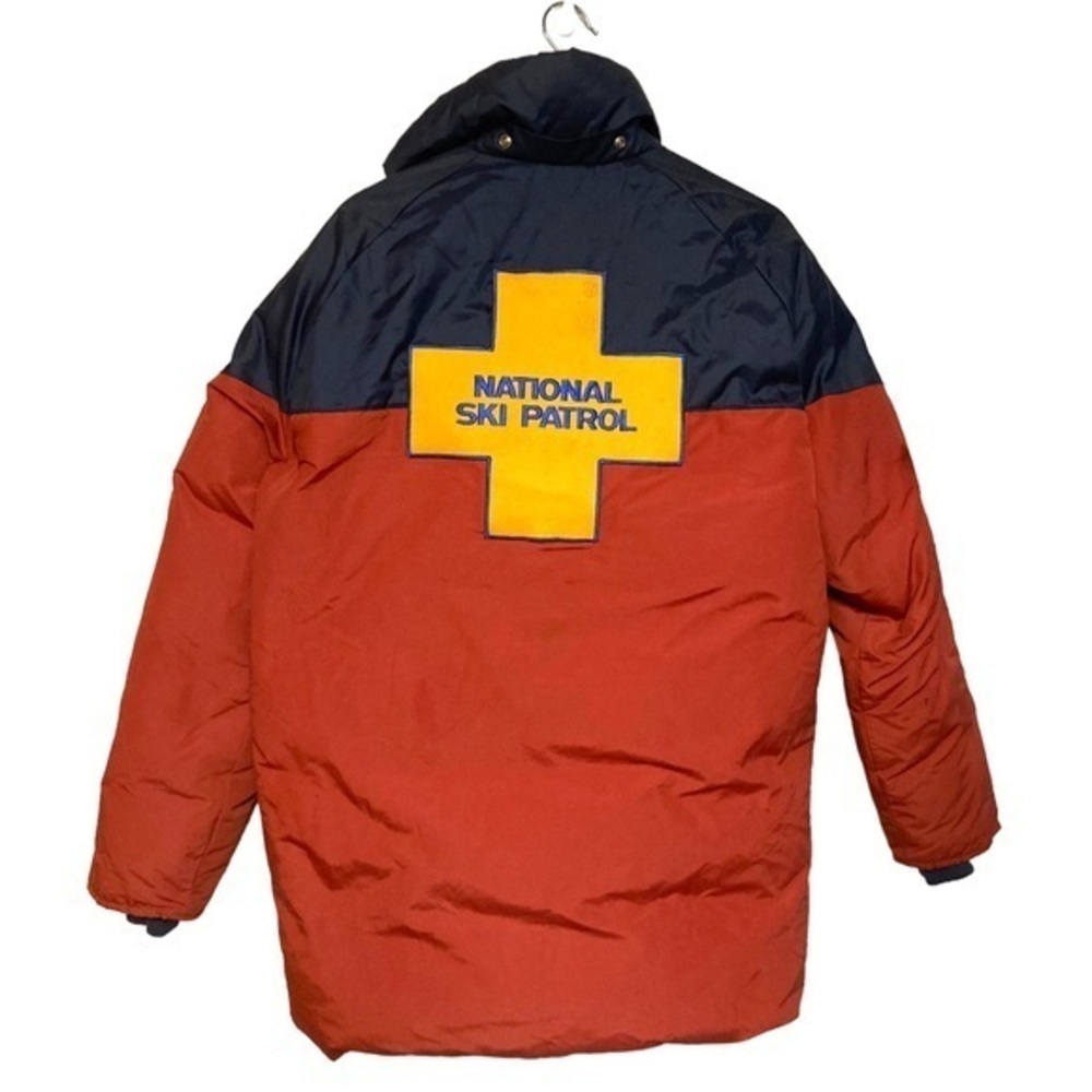 Rare 70s‎ 80’s ski coat down puffer jacket M-L zip winter Sportscaster USA made